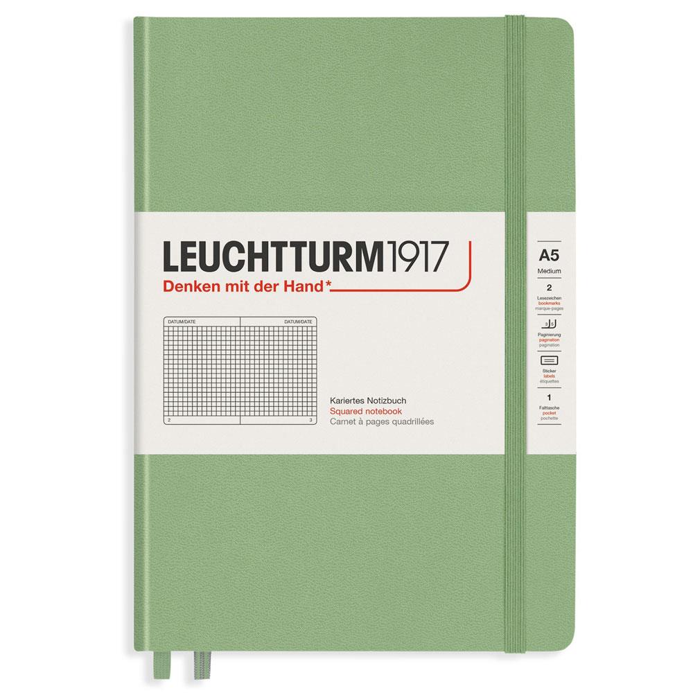 Leuchtturm A5 Hushed Colours Square Pages Notebook